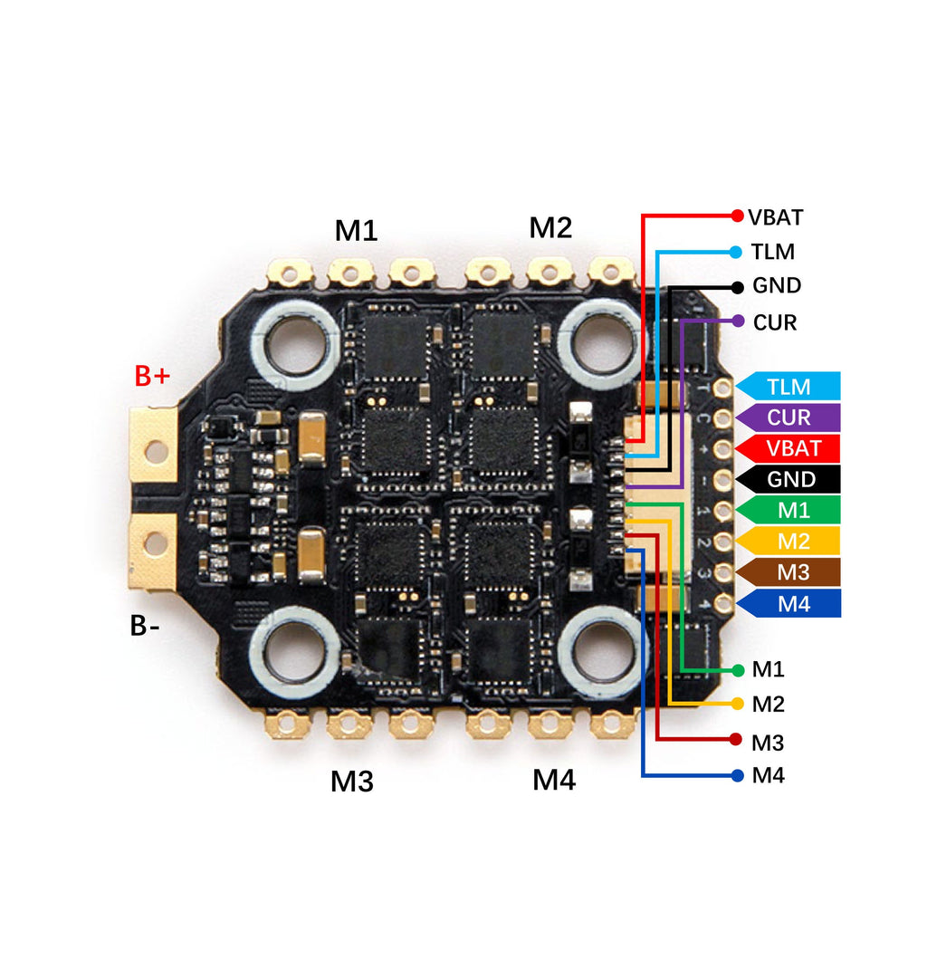 Tekko32 F4 4in1 Mini 45A ESC - Holybro Store