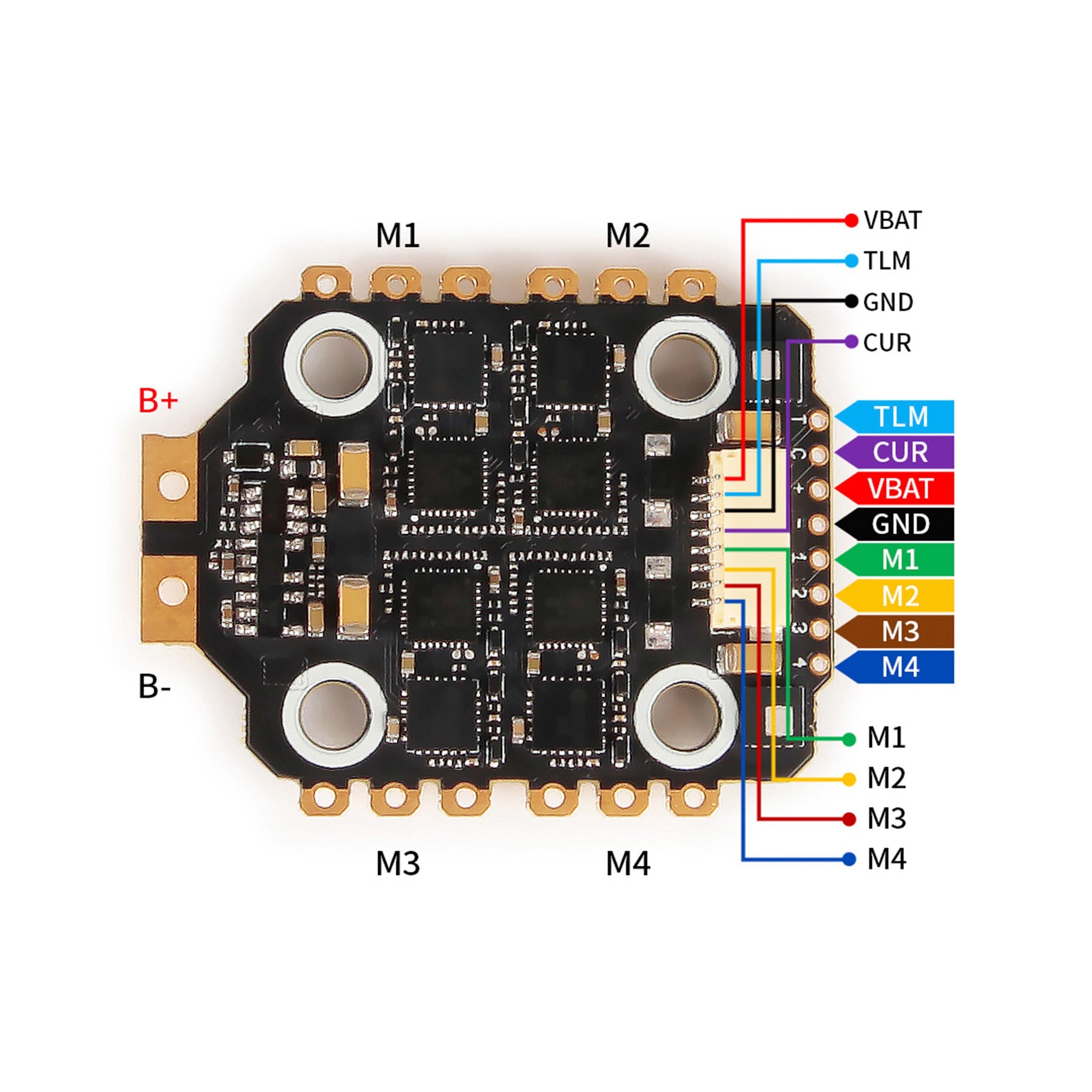 Tekko32 F4 4in1 Mini 50A ESC - Holybro Store