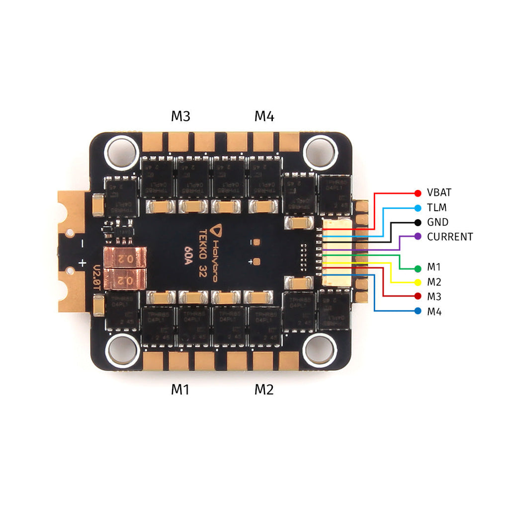 Tekko32 F4 4in1 60A ESC - Holybro Store