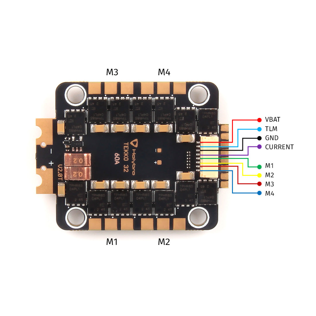 Tekko32 F4 4in1 60A ESC - Holybro Store