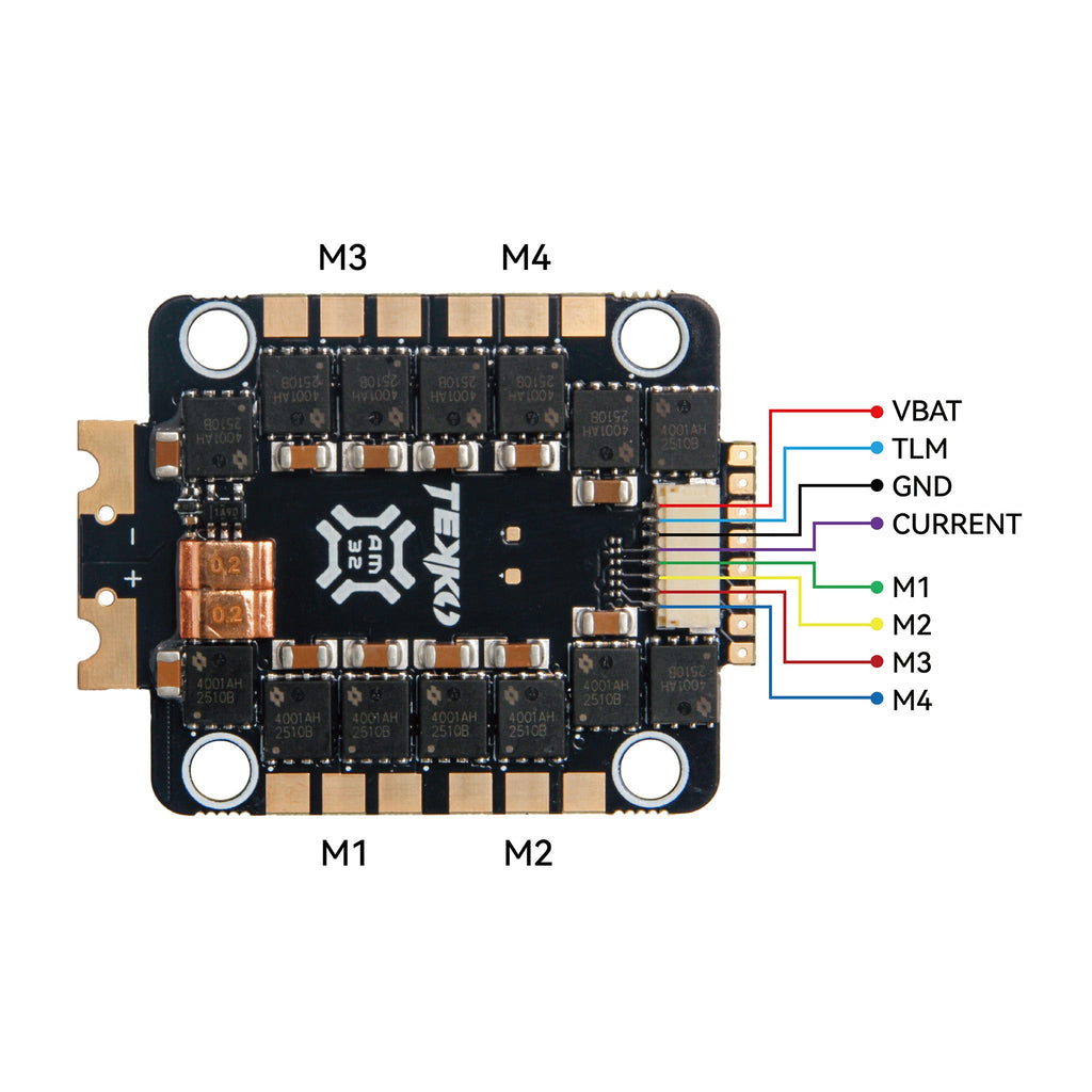 Tekko32 F4 4in1 50A ESC(AM32)